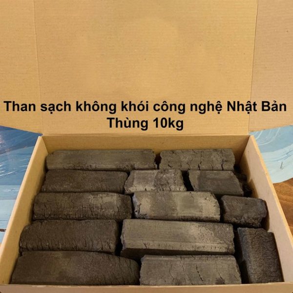 Than Sạch Không Khói - Tiêu Chuẩn Nhật Bản - 10kg