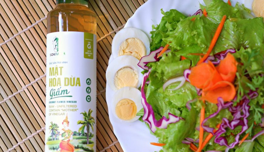 Salad trộn Giấm mật hoa dừa Sokfarm